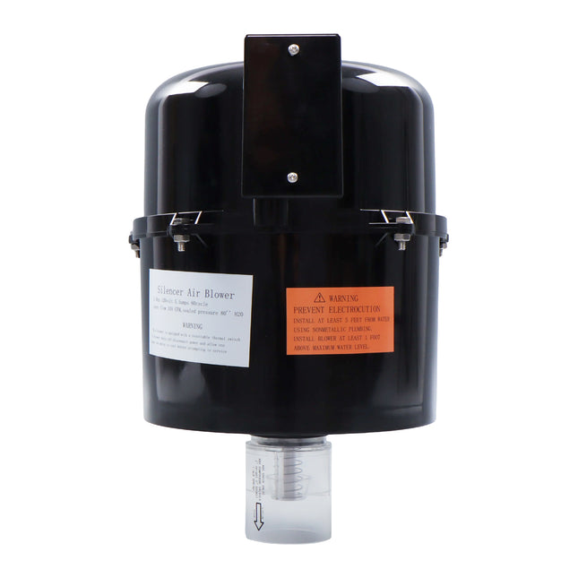 Findmall 6310131 Silencer Spa Blower 1HP 120V 5.5A, Easy Installation,