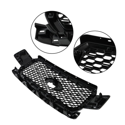 Findmall Front Upper Grille Honeycomb Chrome Replacement for 2018 2019 2020 F150