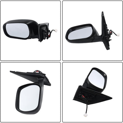 Findmall Side Mirror Assembly for 2009-2012 RAV4, Driver Side, Power, 3-Pin