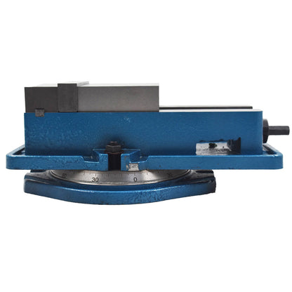 findmall 4 Inch Accuracy Mill Vise 360 Swivel Base Heavy Duty Milling Vise Fit for Milling Shaping and Drilling Machines