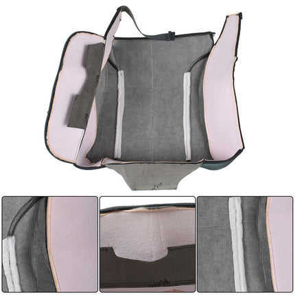 Findmall Gray Cloth Seat Cover Driver Side Bottom Replacement for 2003-2005 Ram 1500 2500 3500 SLT