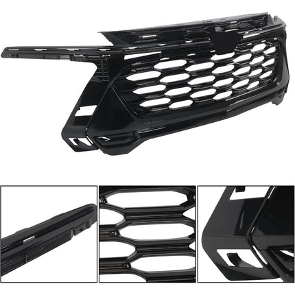 Findmall Black Front Upper Bumper Grille Replacement for Trax ACTIV 2024-2025 42862301