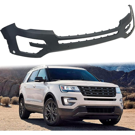 Findmall Front Bumper Cover Replacement for 2016-2017 Ford Explorer Base Limited Platinum Sport XLT