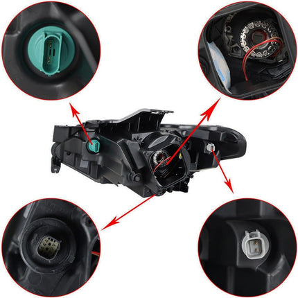 Findmall Headlight Assembly Replacement for Traverse Front RH