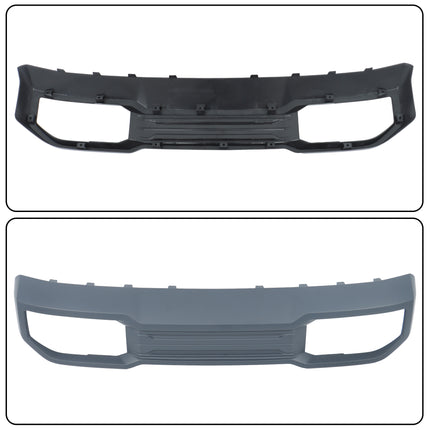 Findmall Front Bumper Lower Skid Plate for 2022-2024 GMC Sierra 1500, Gray