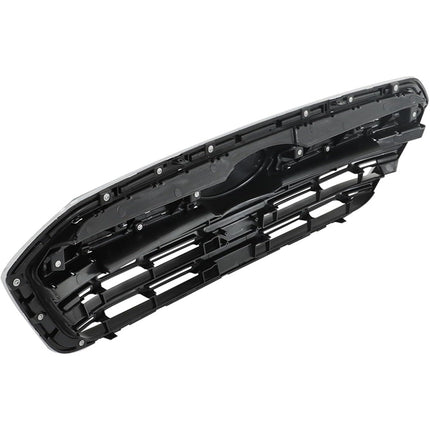 Findmall Front Grille for 2018-2019 Subaru Outback, Gray with Chrome Trim
