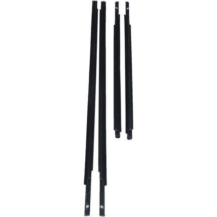 Findmall Window Weatherstrip Kit for 2007-2016 Toyota Yaris Sedan, 4-Piece
