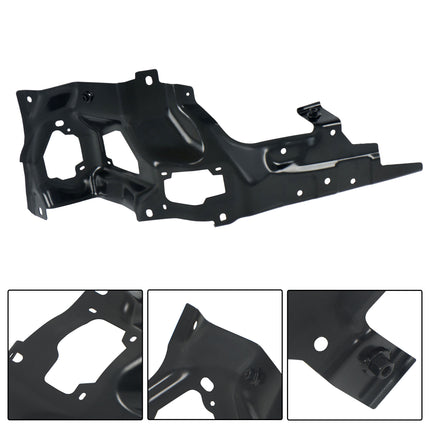 Findmall Front Bumper Bracket for 2023‑2025 Chevrolet Silverado 2500 HD and 3500 HD, Black, Left Side