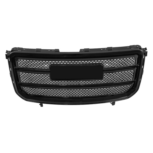 Findmall Glossy Black Mesh Front Upper Bumper Grille Replacement for Acadia Denali 2013-2016