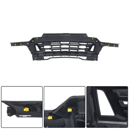 Findmall Glossy Black Front Upper Bumper Grille Replacement for Colorado LT Trail Boss WT and Z71 2023-2025 87844551