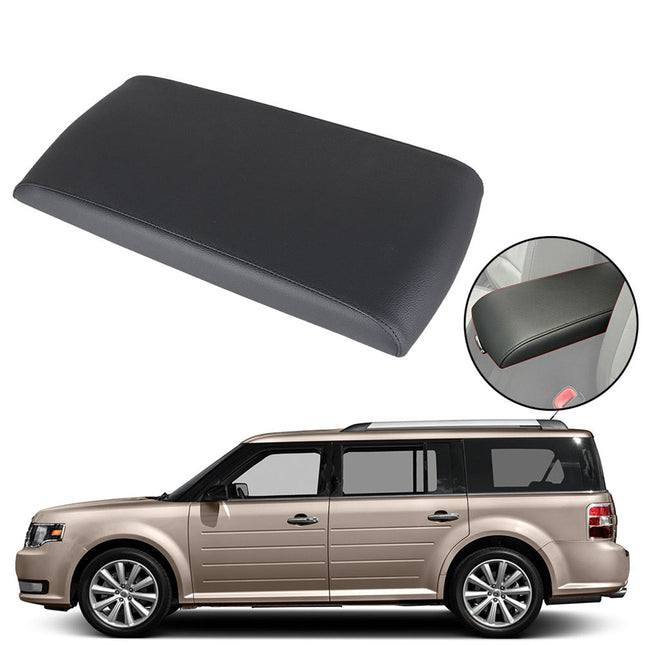 Findmall Black Car Armrest Lid Center Console Lid Cover Replacement for Flex 2013-2017 02ITG1210ABK FA8Z7406024AB