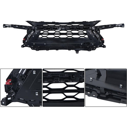 Findmall Silver and Black Front Upper Bumper Grille Replacement for Blazer LT 2023-2024