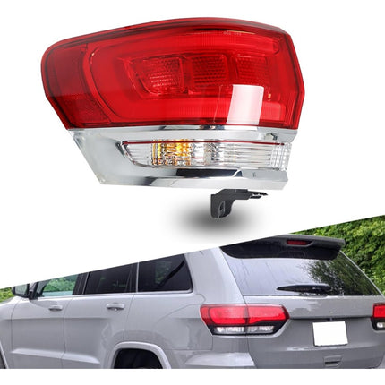 Findmall Curved Tail Light Assembly for 2014‑2020 Jeep Grand Cherokee Rear Left Driver Side, Replaces 68110016AG CH2805106