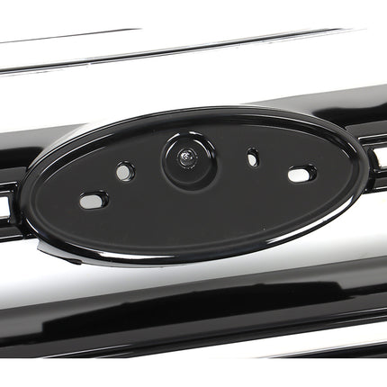 Findmall Front Grille Upper Glossy Black with Chrome Molding Replacement for Escape 2017-2019 GJ5Z8200C