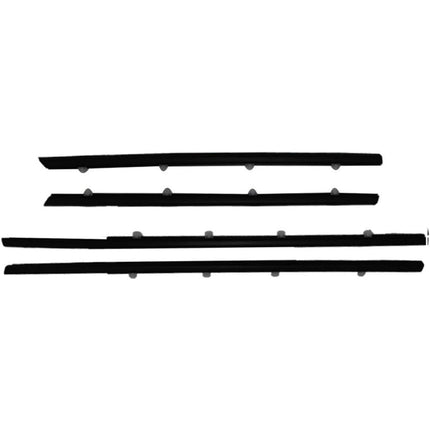 Findmall Rubber Window Weatherstrip Kit for 2012-2015 Honda Civic, 4-Piece