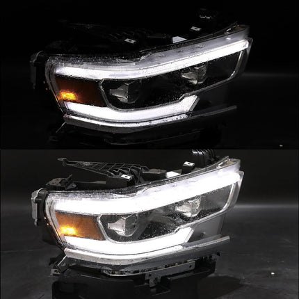 Findmall Headlights Assembly Replacement for Ram 1500 2019-2024 with AFS