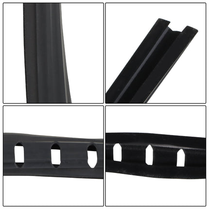 Findmall Door & Window Weatherstrip Seal Kit for Jeep CJ7 & Wrangler YJ, 10-Piece
