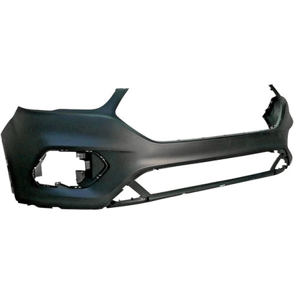 Findmall Primed Front Bumper Cover Replacement for 2017-2019 Ford Escape, GJ5Z-17757-A/PTM