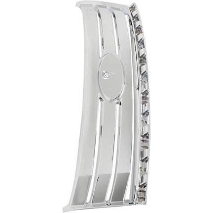 Findmall Front Upper Grille Assembly for 2007-2010 Ford Edge, Chrome