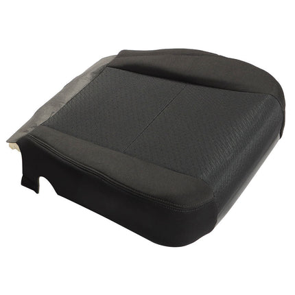 Findmall LH Driver Side Bottom Cloth Seat Cover (Black) and Foam Cushion Pad Replacement for 2007-2014 Silverado 1500 2500HD 3500HD
