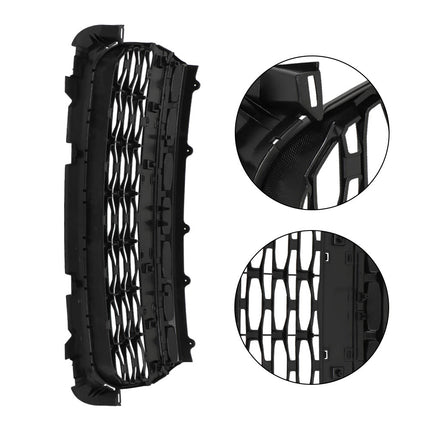Findmall Front Bumpe Grille Matte Black Grill Assembly Replacement for 2022 2023 Maverick
