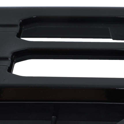 Findmall Front Grille Upper Plastic Glossy Black Replacement for F250 XL XLT 2023-2024 PC3B8200AD