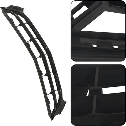 Findmall Textured Black Front Bumper Grille Replacement for Acura MDX 2014-2016 AC1036101