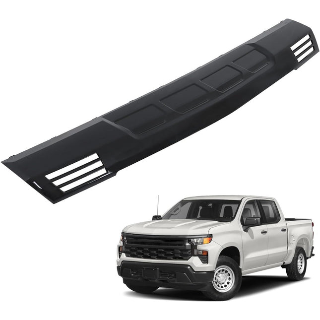 Findmall Front Bumper Lower Skid Plate for 2022-2023 Chevrolet Silverado 1500, Black, Replacement for 84878992