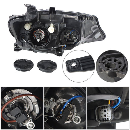 Findmall Driver Side Headlights Assembly Halogen Replacement for Malibu 2019 Housing Chrome Lamp LH 1PC 84494361