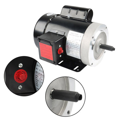 findmall 1/2 HP Electric Motor 56C 1725RPM Single Phase Motor General Purpose Motor TEFC 60HZ