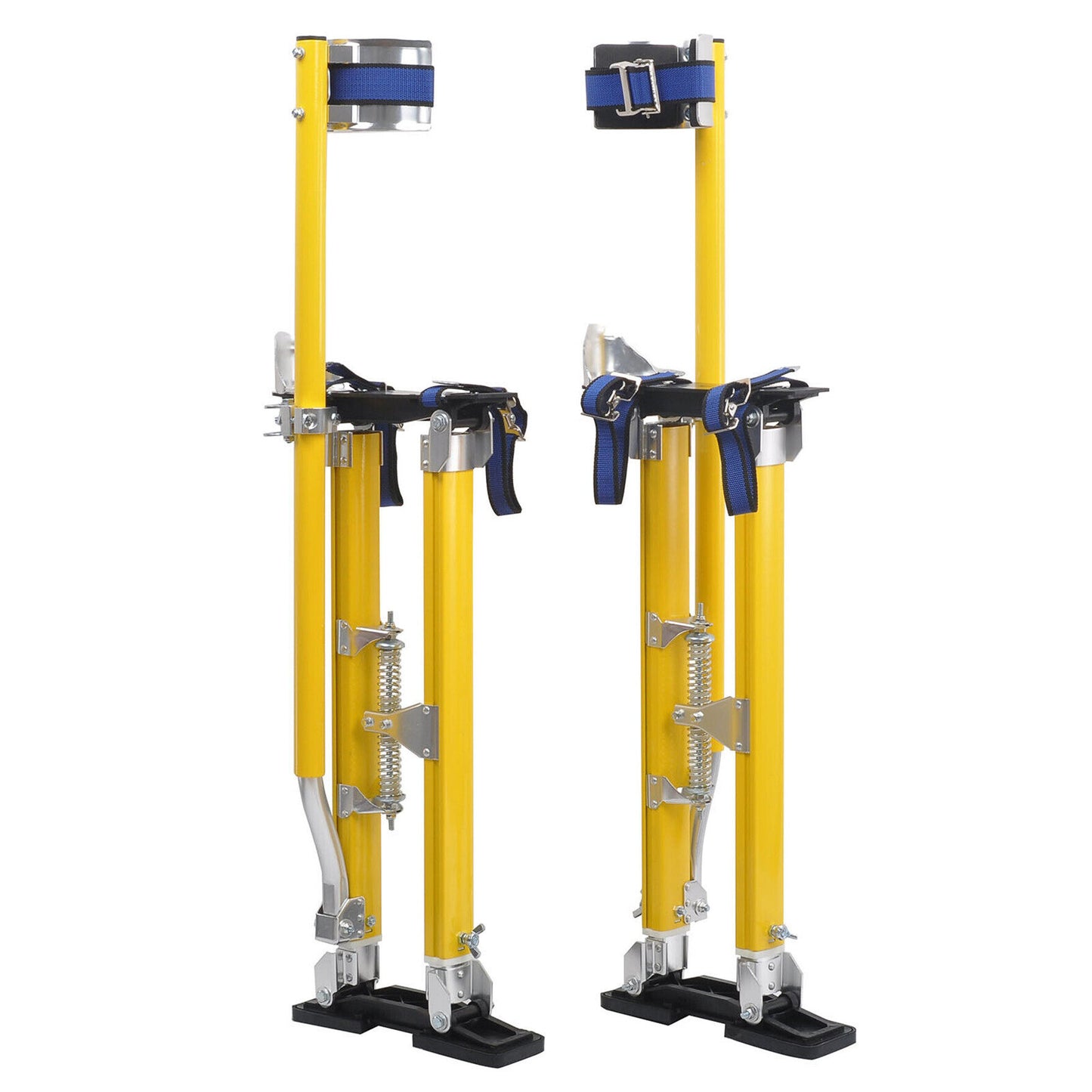 findmall 24"-40" Drywall Stilt Adjustable Aluminum Tool Stilt For Painting Taping Yellow