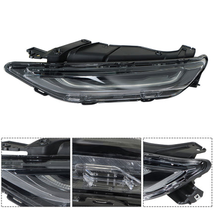 Findmall Headlight Assembly with DRL Replacement for Blazer Left LH