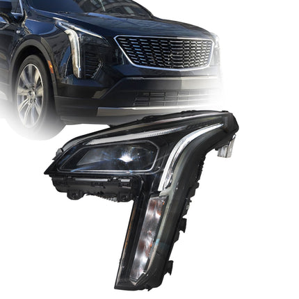 Findmall Headlight Headlamp Assembly Driver Side Left LH Replacement for XT4 2019 2020 2021 Replacement for 84067980
