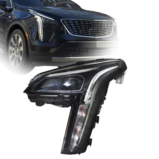 Findmall Headlight Headlamp Assembly Driver Side Left LH Replacement for XT4 2019 2020 2021 Replacement for 84067980