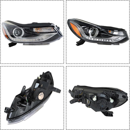 Findmall Headlight Headlamp Assembly Replacement for Trax 2017 2018 2019 Replacement for 42725481 Passenger Side Right RH