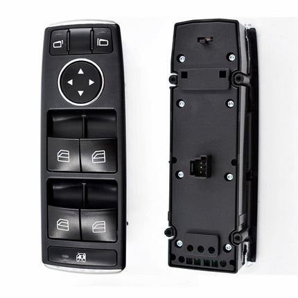 A2049055302 Window Lift Control Switch, Power Master Window Control Switch Front Left Replacement for C250 C300 C350 W204
