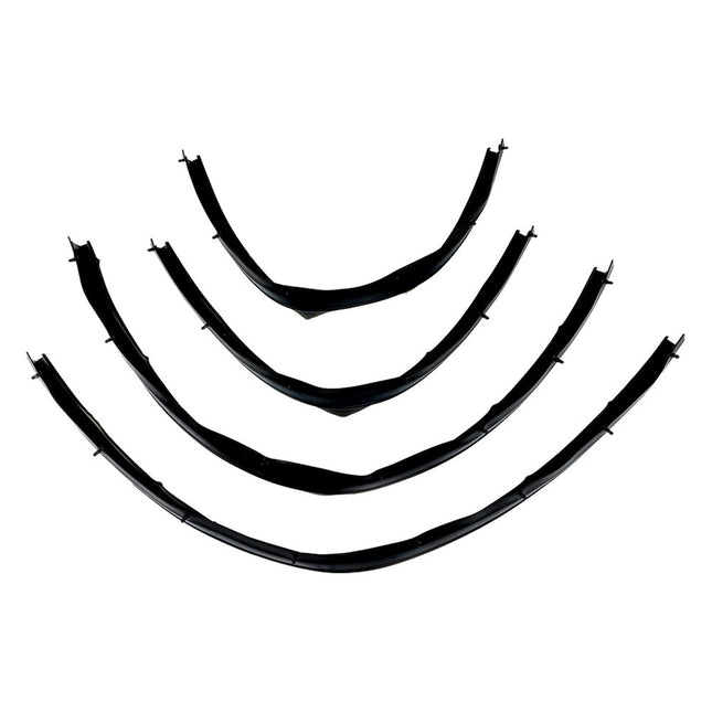 Findmall 4Pcs Door Sealant Strip Weatherstrip Seal Kit Replacement for 1999-2017 F250 F350 F450 Super Duty F650 F750 1C3Z26253A24A F81Z2520758AA