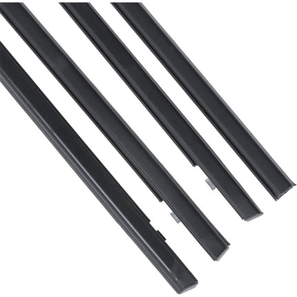 Findmall Window Weatherstrip Molding Kit for 2016-2019 Honda Civic Sedan, 4-Piece