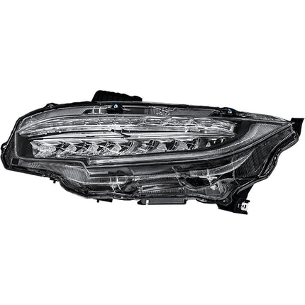 Findmall Headlight Assembly for 2016 Honda Civic Front Right Passenger Side, Replaces HO2503176