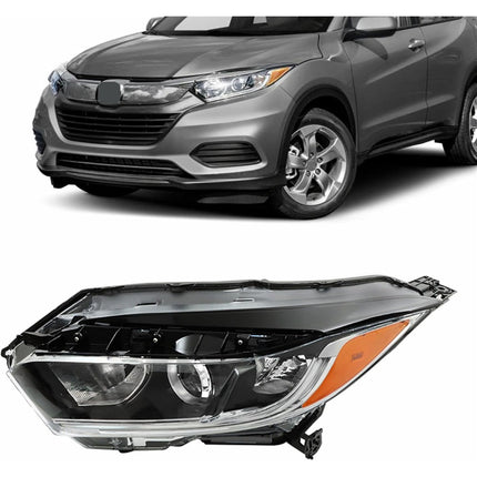 Findmall Headlight Assembly for 2019–2021 Honda HR-V Front Left Driver Side, Replaces 33150-T7A-A31