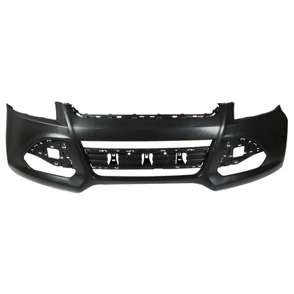 Findmall Primed Front Bumper Cover without Parking Sensor Holes Replacement for 2013-2016 Ford Escape