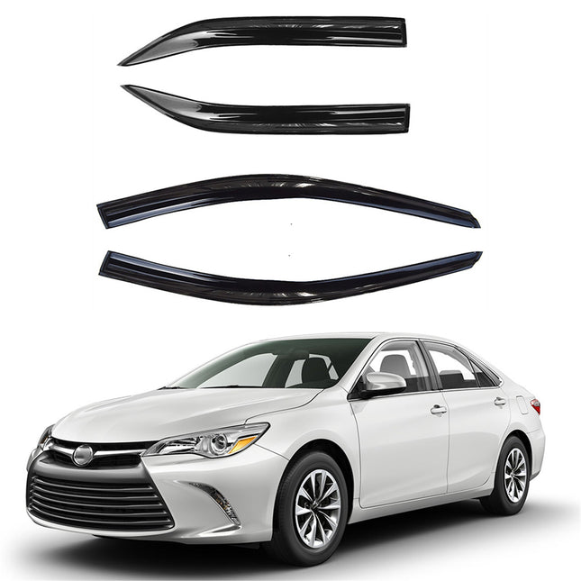 Findmall Side Window Visor Vent Rain Guard Deflector Replacement for 2012-2017 Toyota Camry