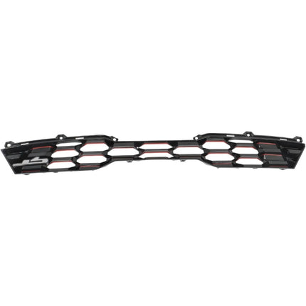 Findmall Front Upper Mesh Grille for 2022-2023 Kia Forte GT, Black and Red