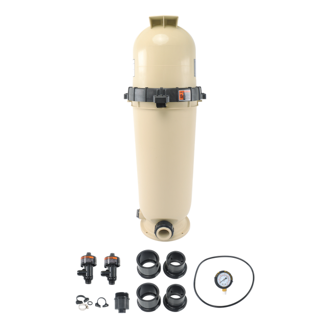 Findmall 160318 Single Cartridge Pool Filter Pump 200GPM 200Sq Replacement for 159303, 16-0318, 160318, EC-160318, PAC-05-504