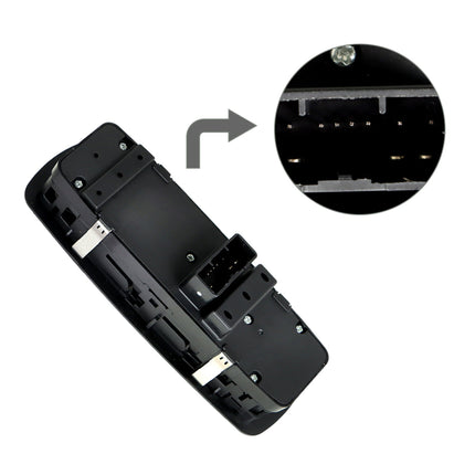 Findmall Front Left Driver Side Master Power Window Switch Replcaement for 2011-2012 300 2015-2017 200 2011-2014 Charger 68139805AA 68139805AB 68139805AC
