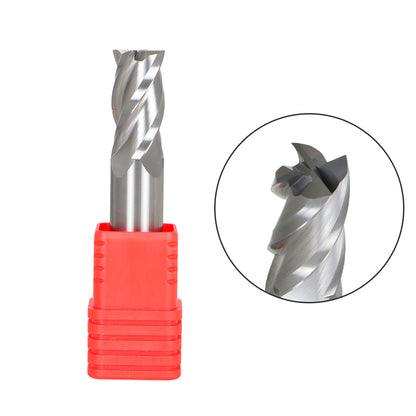 findmall 5/8 Inch Helix Carbide End Mill Tialn Coated 4 Flute 1-1/4 Inch Length of Cut Fit for Aluminum Cut Non-Ferrous Metal Upcut CNC Spiral Router Bit