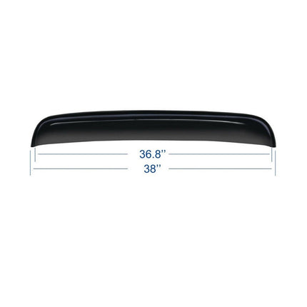 Findmall Universal for Auto Moon Sunroof Wind Visor Guard Deflector Visor Black Replacement for 38 inch