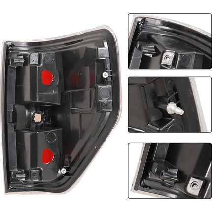 Findmall Outer Tail Light Assembly for 2009–2014 Ford F-150 Rear Left Driver Side, Replaces BL3Z-13405-B