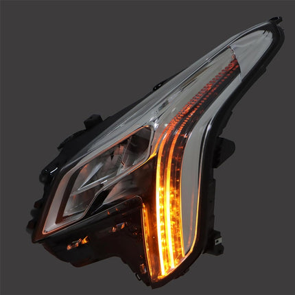 Findmall Driver Side Headlights Assembly with DRL Replacement for XTS 2018 2019 Housing Chrome Lamp LH 1PC 84469439 GM2502480