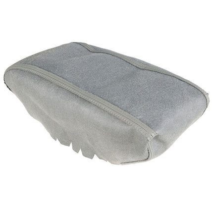 Findmall Gray Leather Center Console Armrest Cover Replacement for 2011-2019 Grand Cherokee